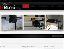 Tablet Screenshot of el-milagro-laptop-laptrays-tables.com